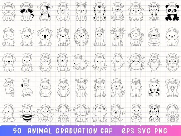50 Graduation Animal SVG: Adorable Designs for Your Projects