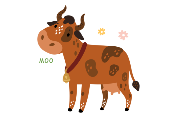 Cow Talking with Moo Sound: A Playful Creative Font