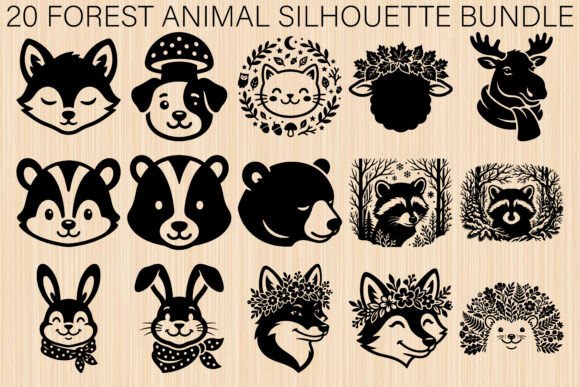 Forest Animal SVG Bundle: A Complete Woodland Design Toolkit