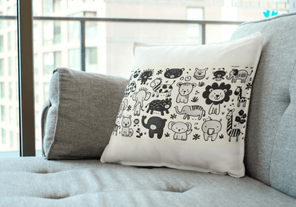 Whimsical Charm: Unlocking the Cuty Animal Doodle Icon Set