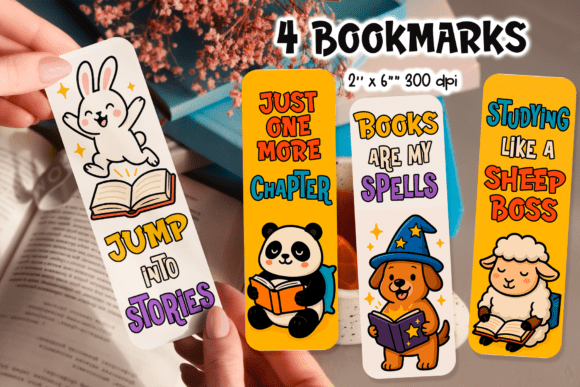 Whimsical & Fun: Using Cute Reading Animal Bookmarks PNG in Your Projects